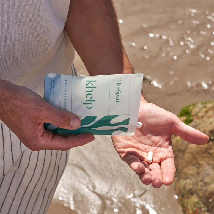 Khelp natural heartburn supplement