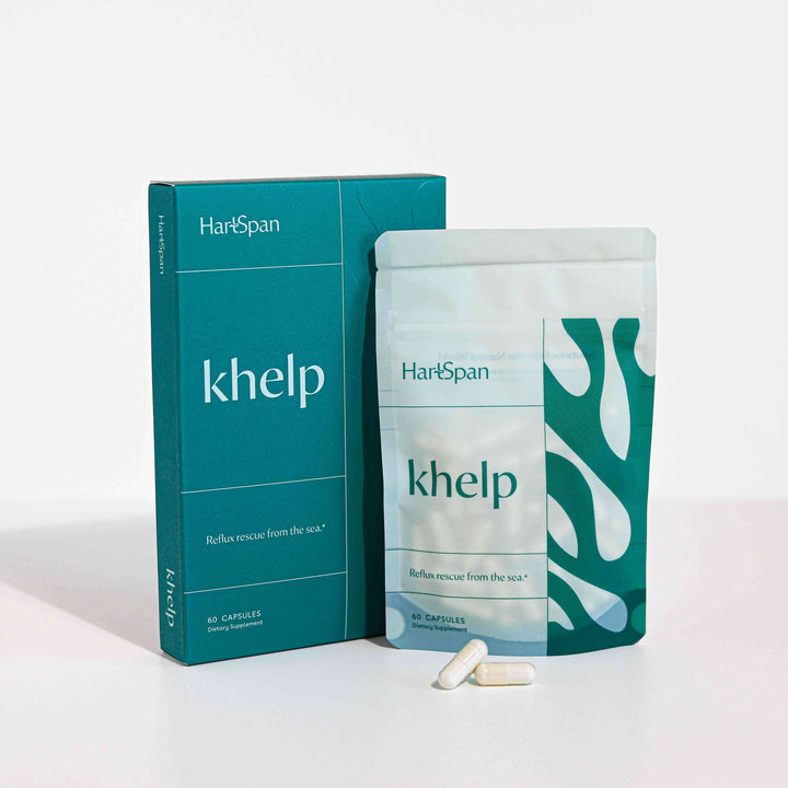 Khelp heartburn supplement_front